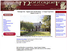 Tablet Screenshot of montagueinn.com